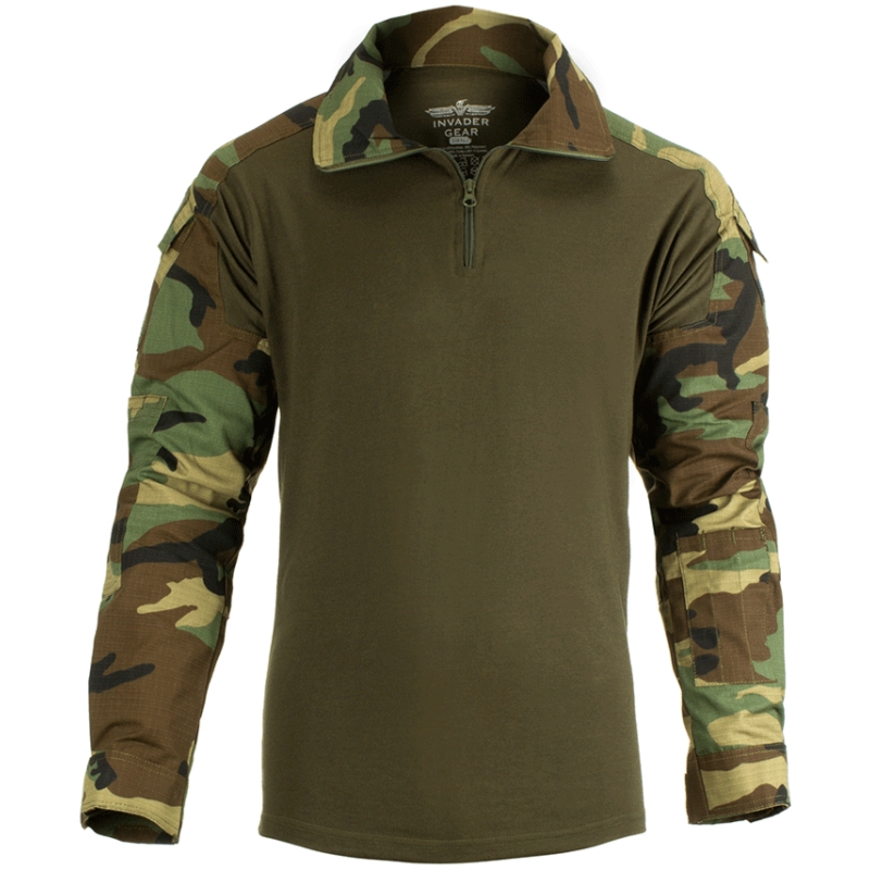 GIACCA COMBAT - WOODLAND - INVADER GEAR - immagine 3