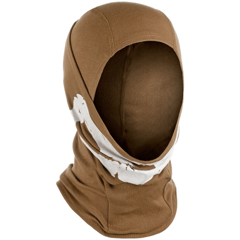 PASSAMONTAGNA IN COTONE DEATH - COYOTE - INVADER GEAR - immagine 2