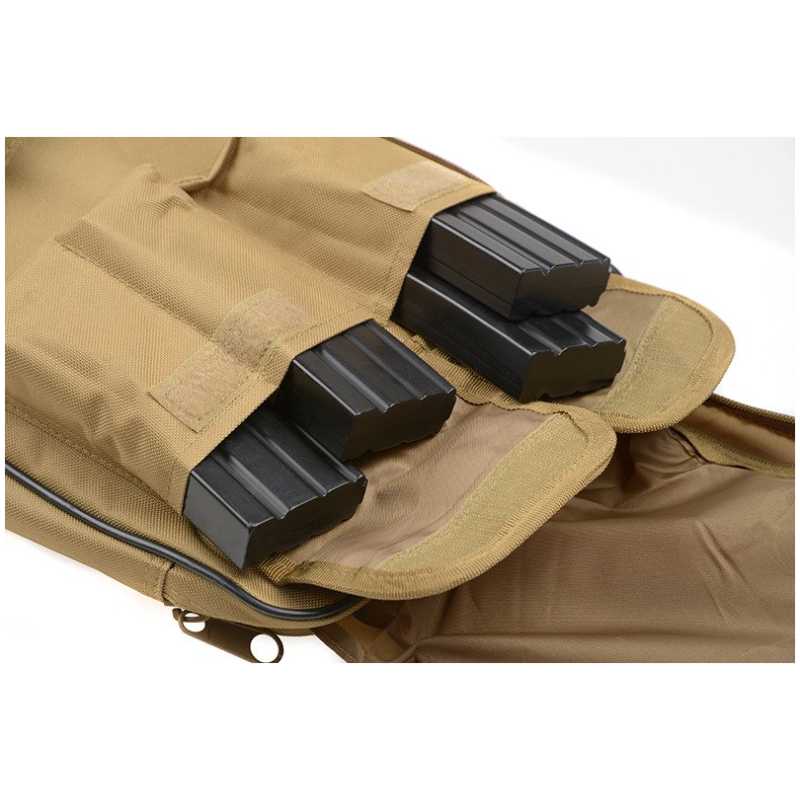 CUSTODIA PORTA FUCILI 96 X 30 - TAN - GFC - immagine 8