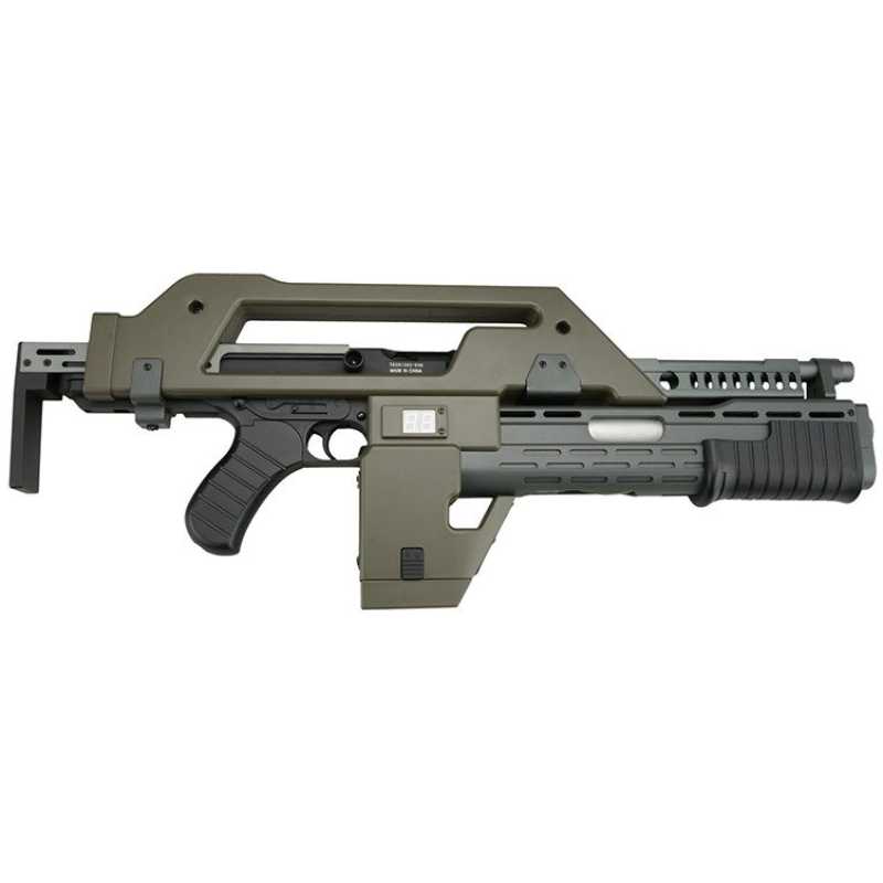 M41A ALIEN PULSE RIFLE V.2 - OD GREEN - SNOW WOLF - immagine 2