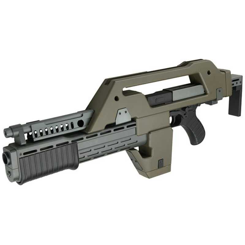 M41A ALIEN PULSE RIFLE V.2 - OD GREEN - SNOW WOLF - immagine 10