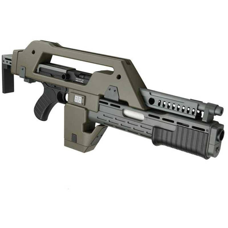 M41A ALIEN PULSE RIFLE V.2 - OD GREEN - SNOW WOLF - immagine 9