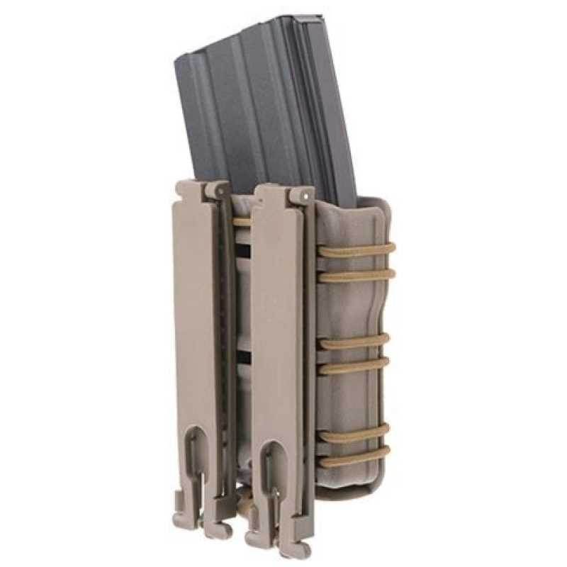 PORTA CARICATORE RIGIDO 556 OPEN V - TAN - PRIMAL GEAR - immagine 4