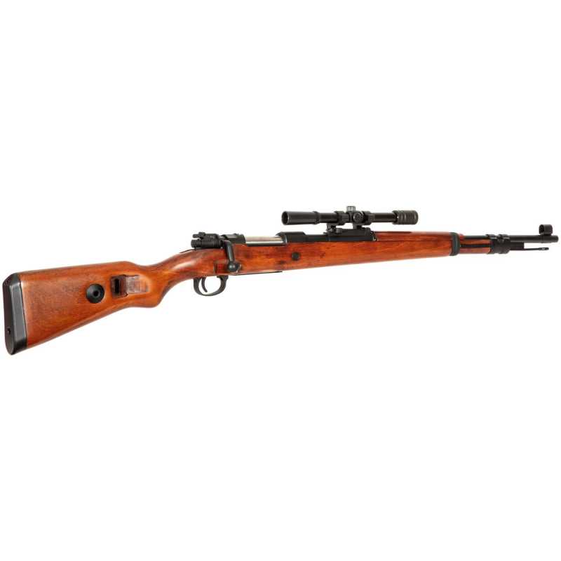 KAR 98-K CON OTTICA 1.5X ZF-41 - REAL WOOD - SNOW WOLF - immagine 4