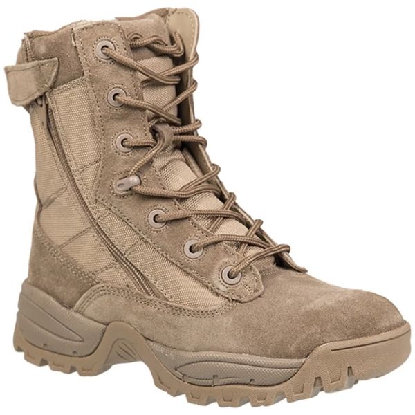 ANFIBI TACTICAL DOPPIA ZIP LATERALE - COYOTE - MIL-TEC