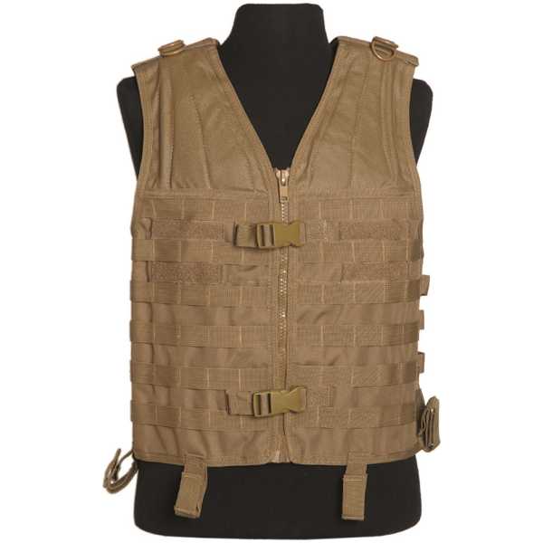 TATTICO MOLLE VEST - COYOTE - MIL-TEC