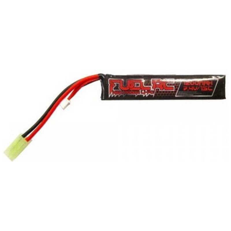 BATTERIA LIPO 7,4V 1200mAh 15C - FUEL