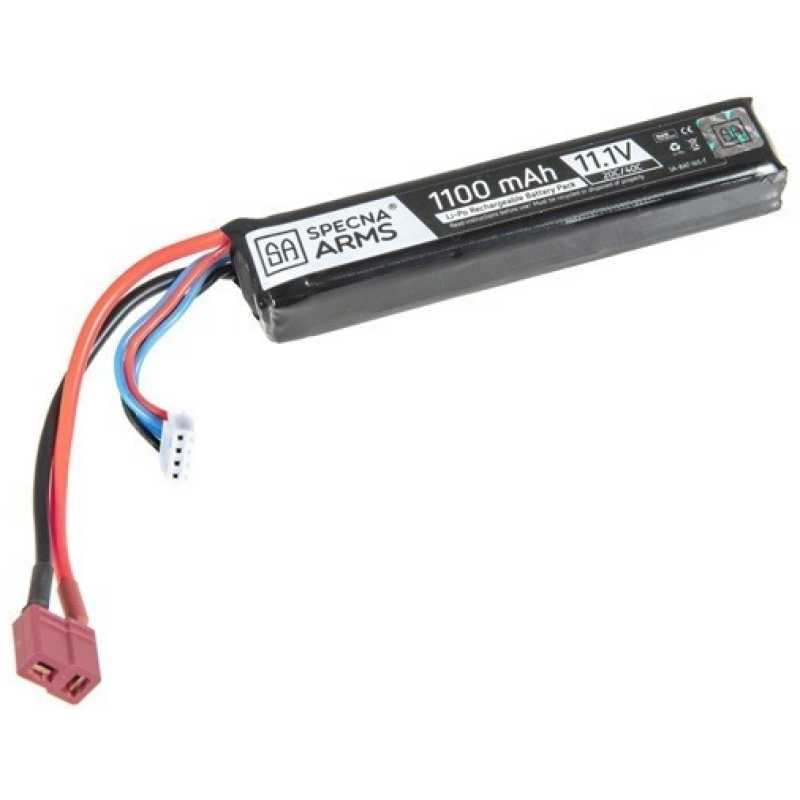 BATTERIA LIPO 11,1V 1100mAh 20C - T-DEANS - SPECNA ARMS