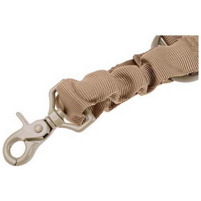 CINGHIA A 1 PUNTO CON ELASTICO - TAN - ULTIMATE TACTICAL - immagine 2