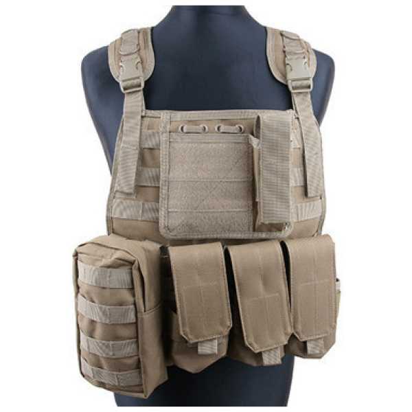 TATTICO EASY PLATE CARRIER - COYOTE - GFC