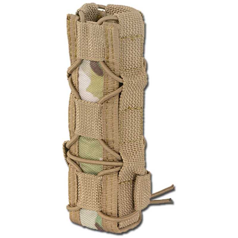 PORTA CARICATORE PER PISTOLA / SMG WEB - MULTICAM - immagine 4