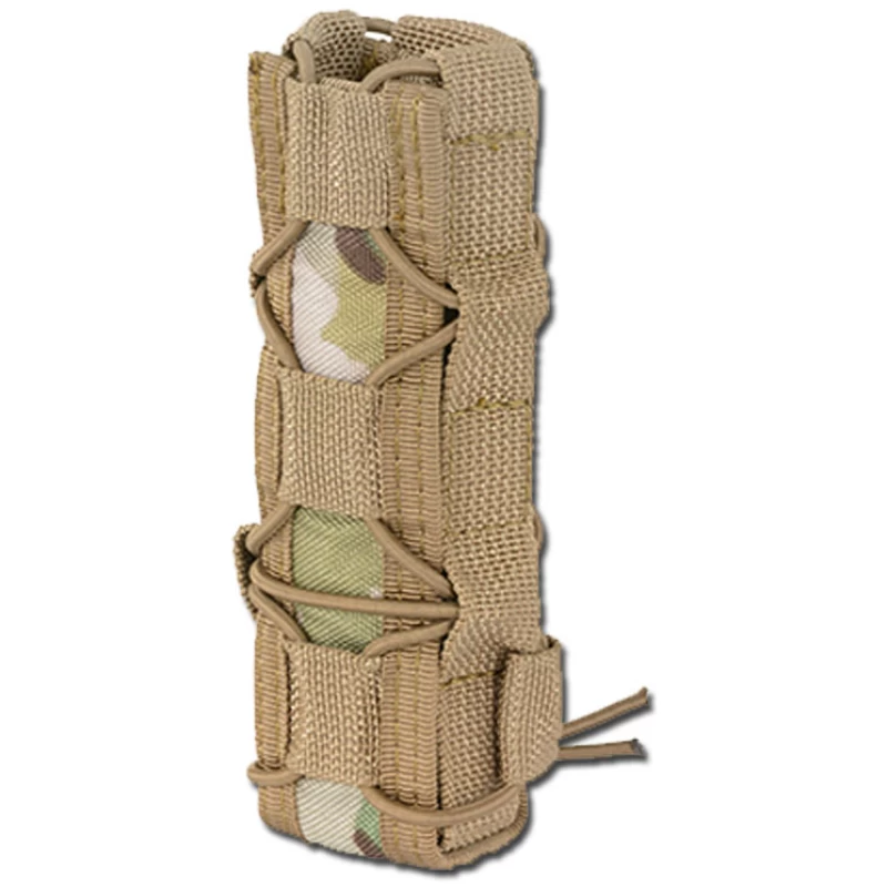 PORTA CARICATORE PER PISTOLA / SMG WEB - MULTICAM - immagine 4