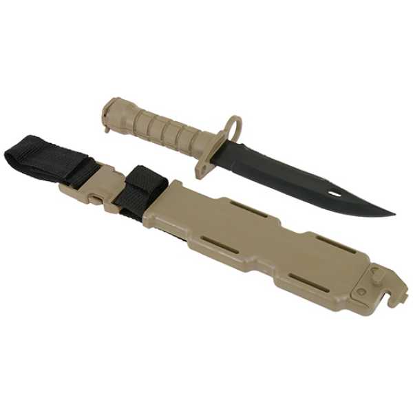 COLTELLO DUMMY BAIONETTA PER ADDESTRAMENTO - TAN - UNION FIRE