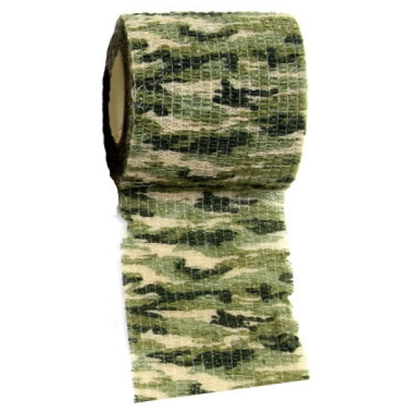 NASTRO ADESIVO SPUGNATO RETRATTILE - JUNGLE CAMO - FOSCO