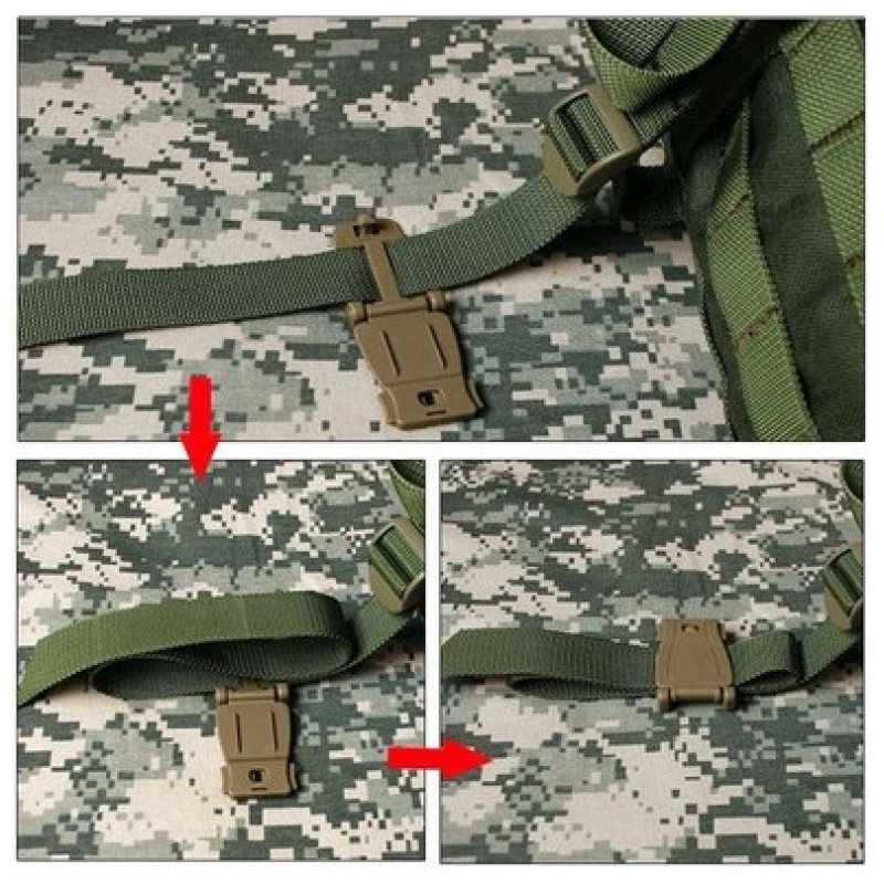 AGGANCIA CINGHIE/MOLLE - OD GREEN - BIG FOOT - immagine 3