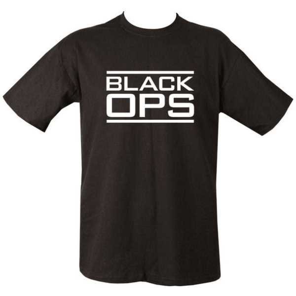 T-SHIRT BLACK OPS - KOMBAT