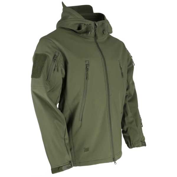 SOFTSHELL SHARKSKIN PATRIOT - OD GREEN - KOMBAT