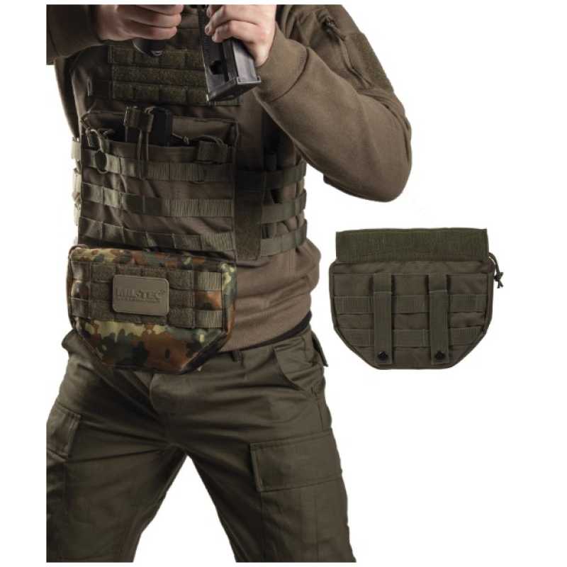 DROP DOWN POUCH - OD GREEN - MIL-TEC - immagine 2