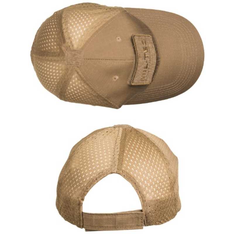 CAPPELLO BASEBALL NET - COYOTE - MIL-TEC - immagine 2