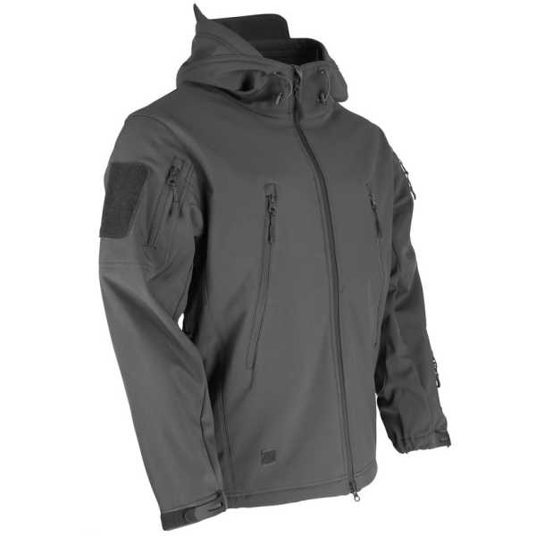 SOFTSHELL SHARKSKIN PATRIOT - GUNMETAL GREY - KOMBAT