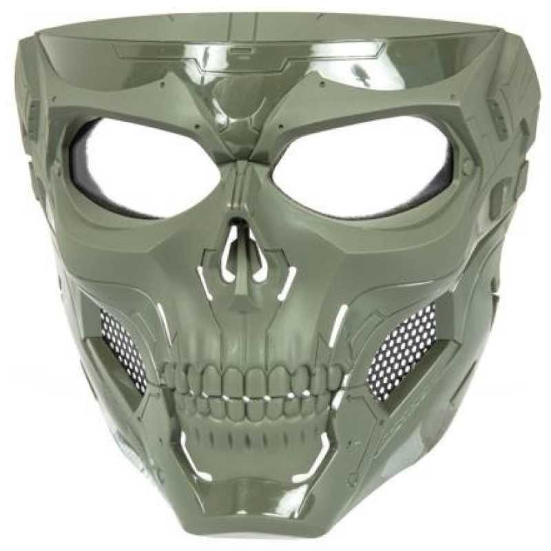 SKULL MESSENGER MASK - OD GREEN - ULTIMATE TACTICAL - immagine 2