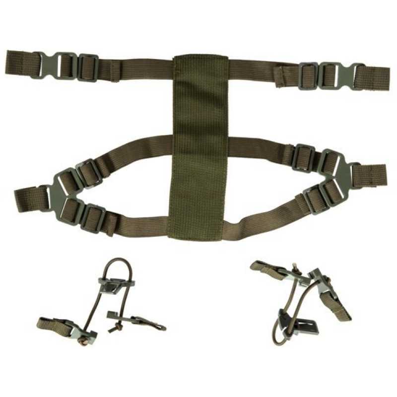 SKULL MESSENGER MASK - OD GREEN - ULTIMATE TACTICAL - immagine 4