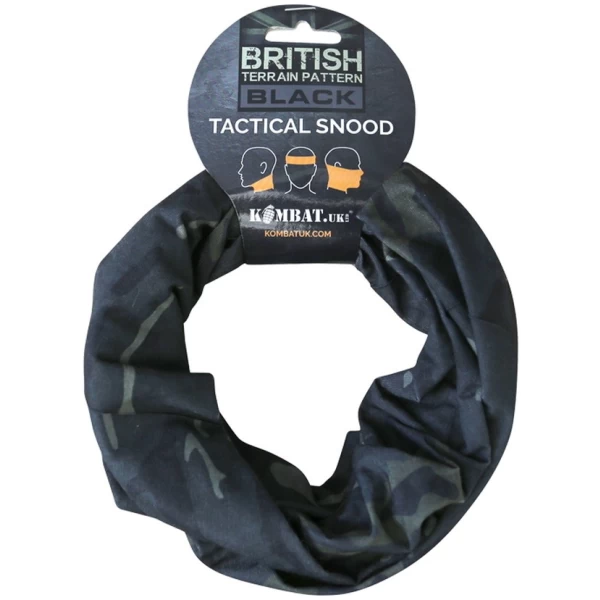 TACTICAL SNOOD - MULTICAM BLACK - KOMBAT