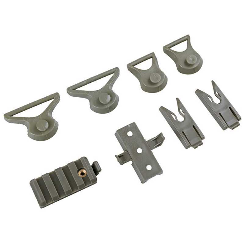 ELMETTO X-SHIELD FAST MH - FOLIAGE GREEN - ULTIMATE TACTICAL - immagine 7