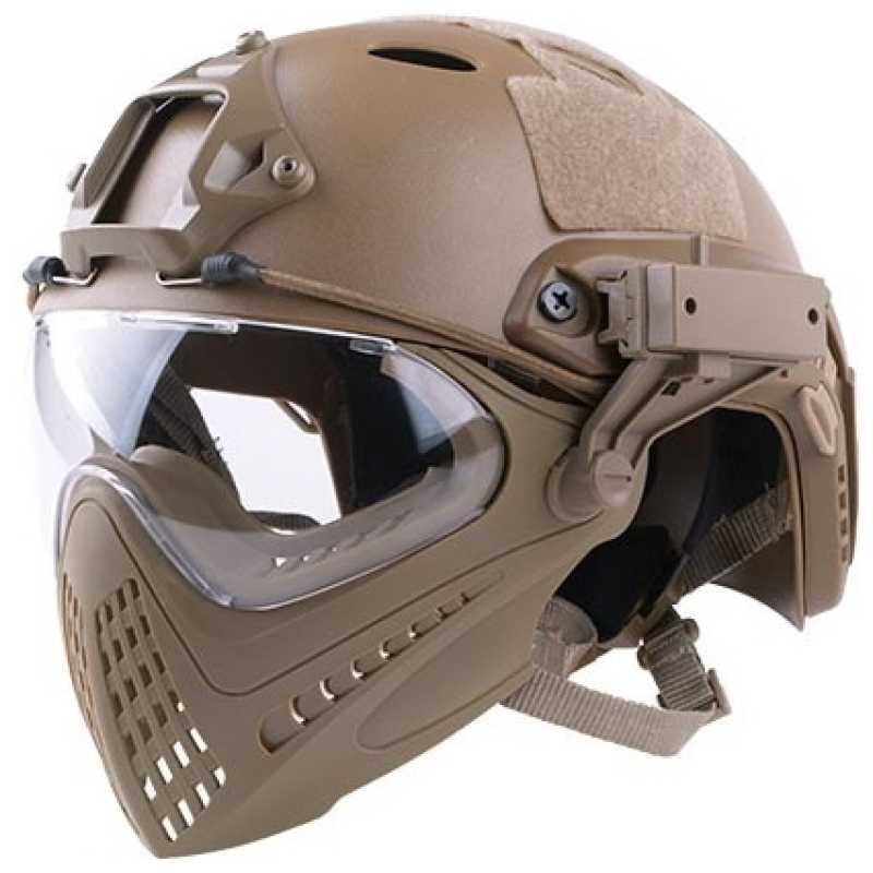 ELMETTO FAST PJ PILOTEER - TAN - ULTIMATE TACTICAL - immagine 3