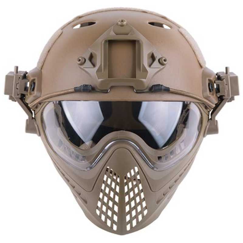 ELMETTO FAST PJ PILOTEER - TAN - ULTIMATE TACTICAL - immagine 2