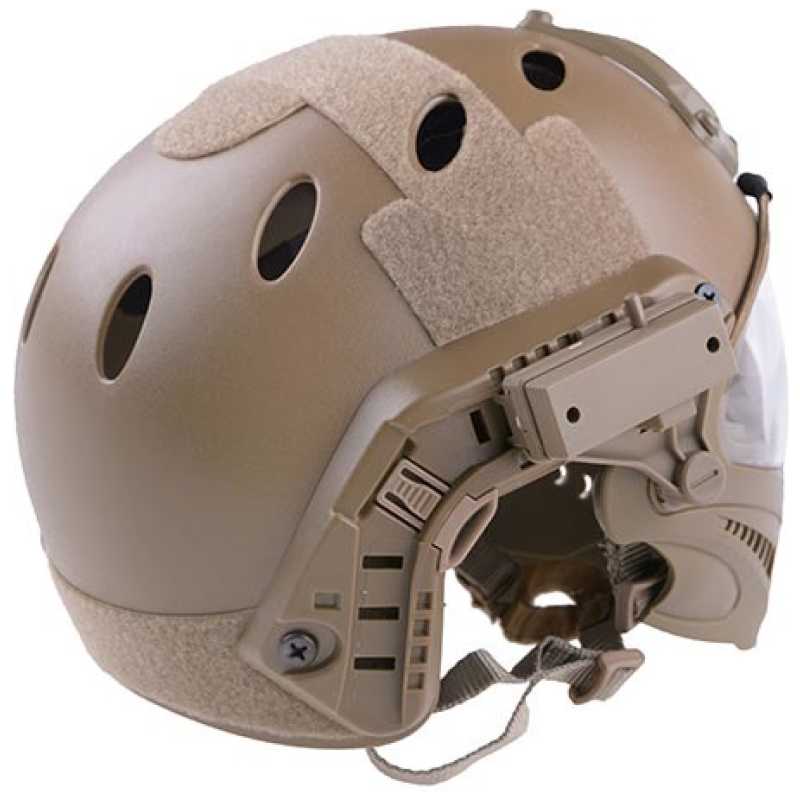 ELMETTO FAST PJ PILOTEER - TAN - ULTIMATE TACTICAL - immagine 4