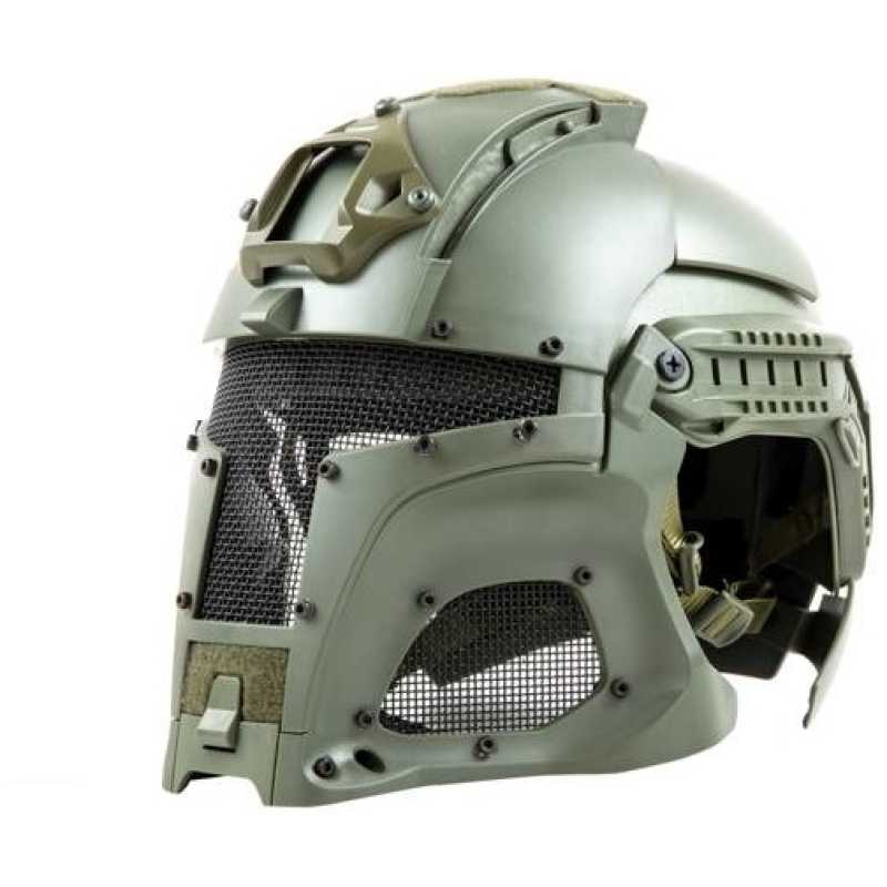 ELMETTO WARRIOR - OD GREEN - ULTIMATE TACTICAL - immagine 3