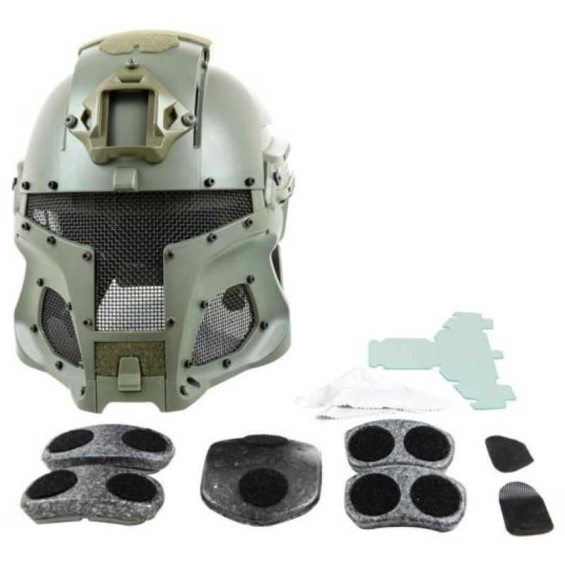 ELMETTO WARRIOR - OD GREEN - ULTIMATE TACTICAL - immagine 9