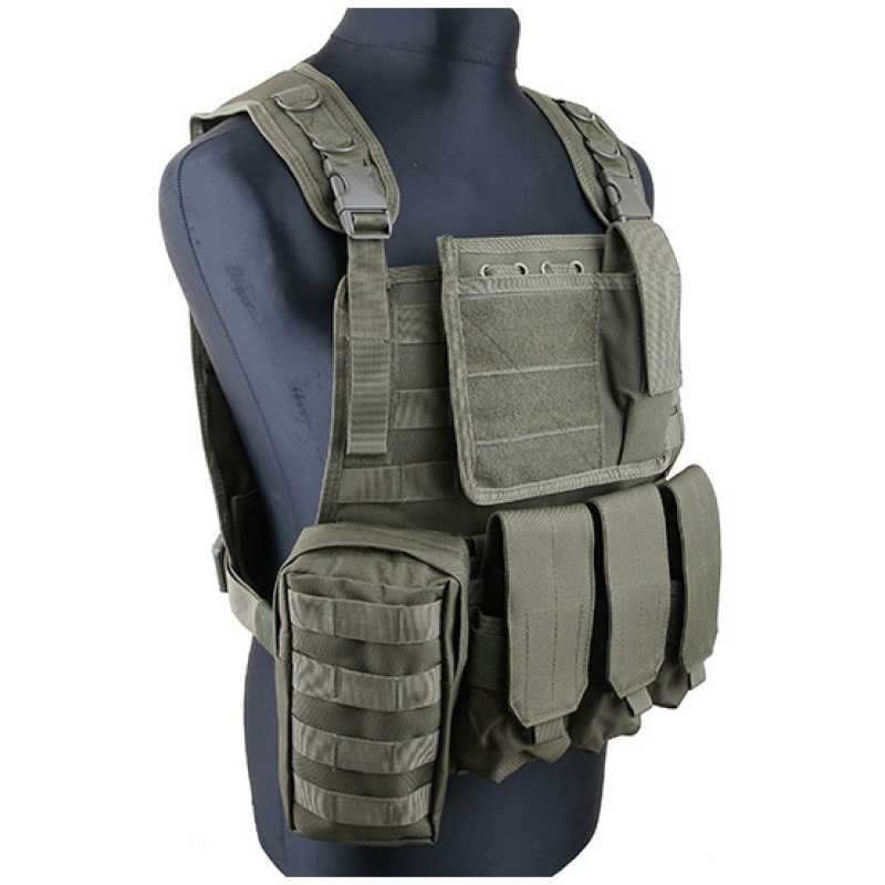 TATTICO EASY PLATE CARRIER - OD GREEN - GFC - immagine 3