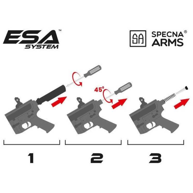 M4 E19  MK18 EDGE MOSFET DANIEL DEFENCE SPECIAL EDITION - CHAOS BRONZE - SPECNA ARMS - immagine 23