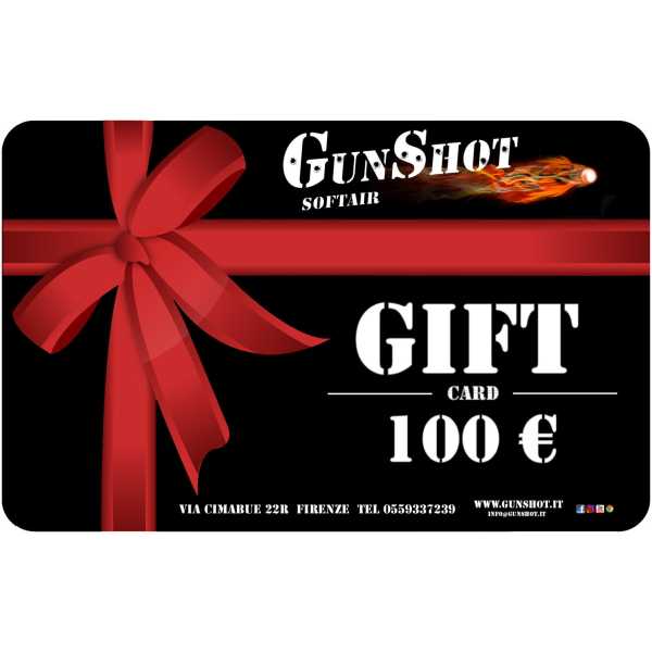 GUNSHOT GIFT CARD DA 100 EURO