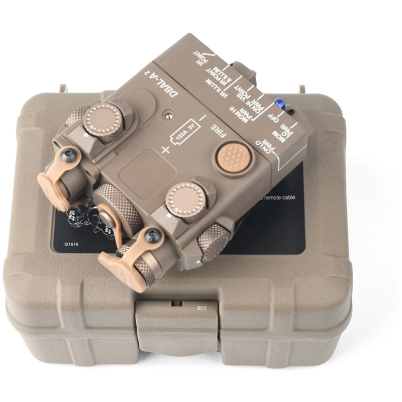 DBAL-A2 CON LASER ROSSO, TORCIA CREE LED E IR - DARK EARTH - ELEMENT - immagine 2