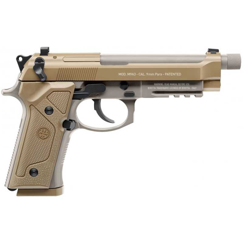 BERETTA M9A3 CO2 - DARK EARTH - UMAREX - immagine 3