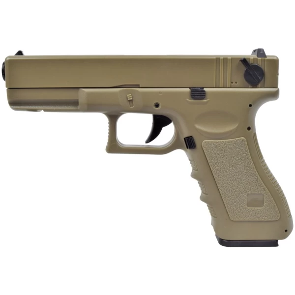 GLOCK 18C ELETTRICA MOSFET+LIPO GEN.4 - TAN - CYMA