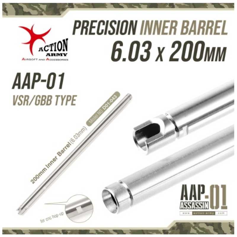 CANNA 6,03 MM DA 200 MM PER ASSASSIN AAP01 - ACTION ARMY - immagine 2