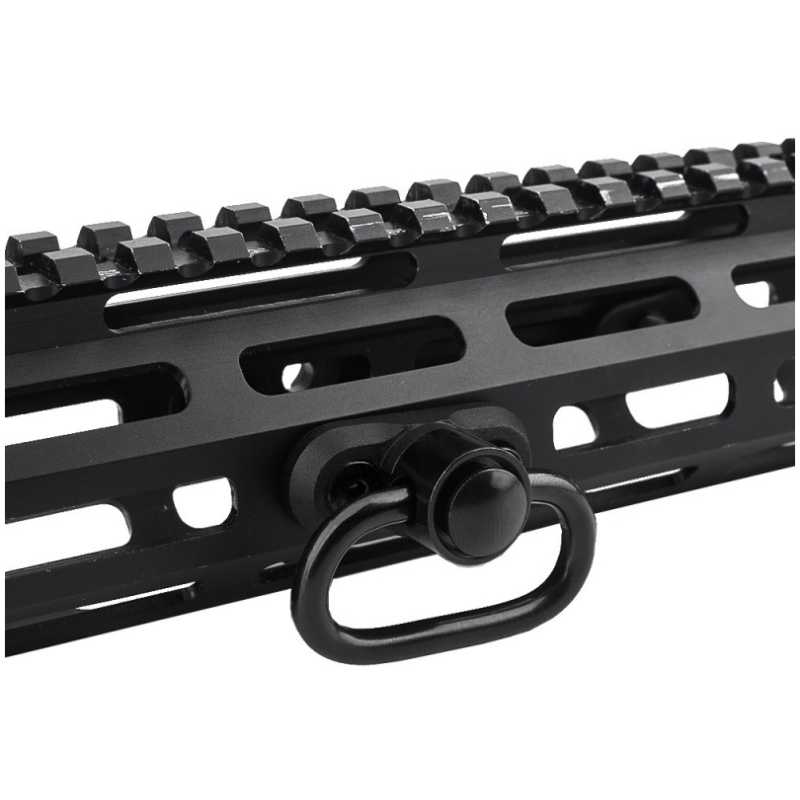 AGGANCIO CINGHIA QD PER SLITTE M-LOK & KEYMOD - METAL - immagine 2