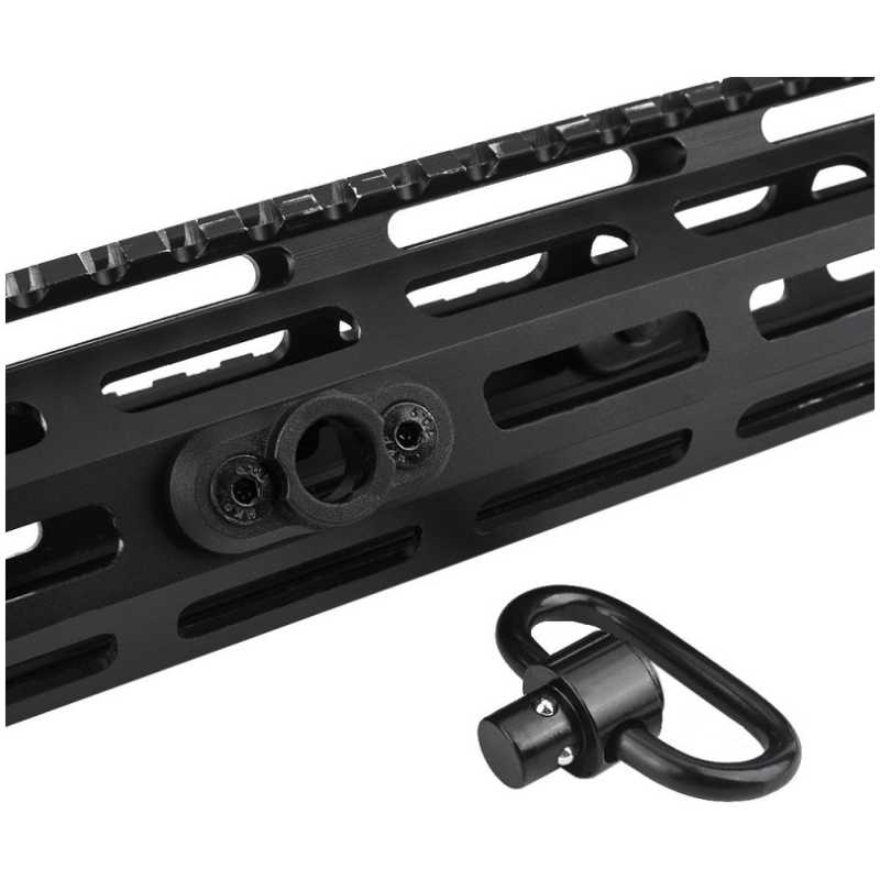 AGGANCIO CINGHIA QD PER SLITTE M-LOK & KEYMOD - METAL - immagine 3