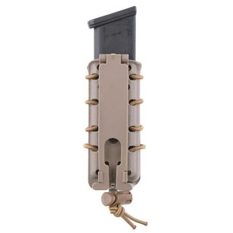PORTA CARICATORE RIGIDO PER PISTOLA OPEN V - TAN - PRIMAL GEAR - immagine 2