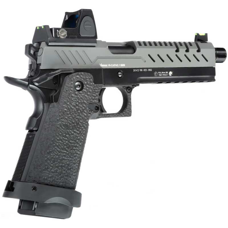 HI-CAPA 5.1 + BDS GBB - HALF GREY - VORSK - immagine 5