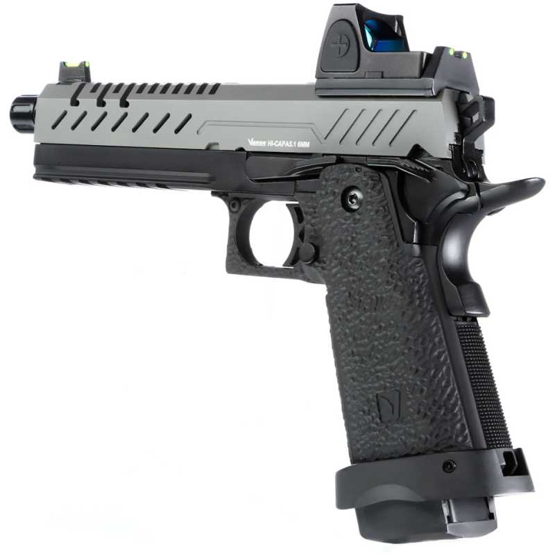 HI-CAPA 5.1 + BDS GBB - HALF GREY - VORSK - immagine 6