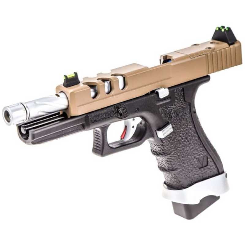 GLOCK 17 EU17 VENTED - HALF TAN - VORSK - immagine 4
