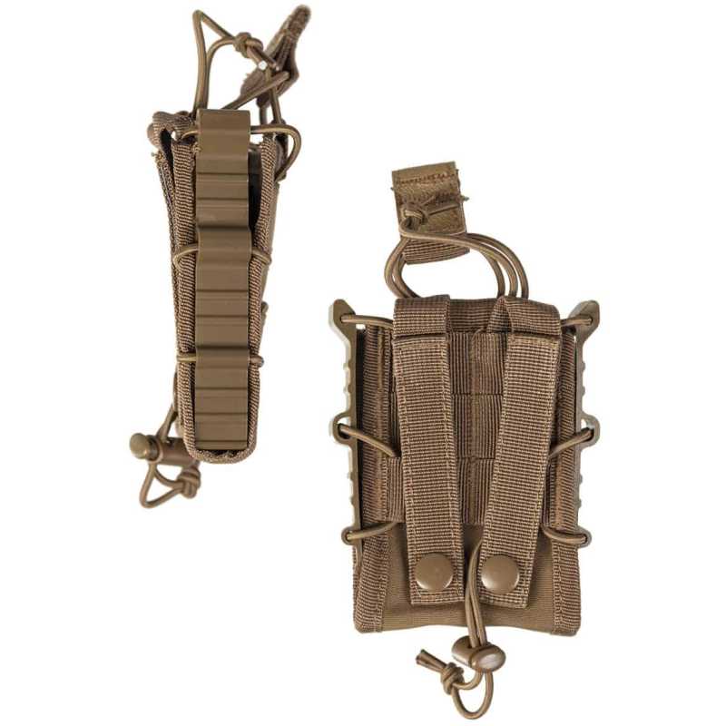 PORTA CARICATORE OPEN TOP FLEX LASER CUT - COYOTE - MIL-TEC - immagine 2