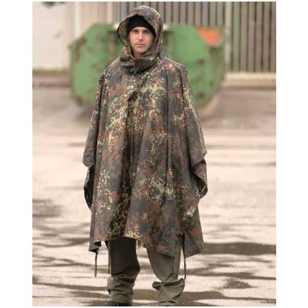 PONCHO RIPSTOP - FLECKTARN - MIL-TEC