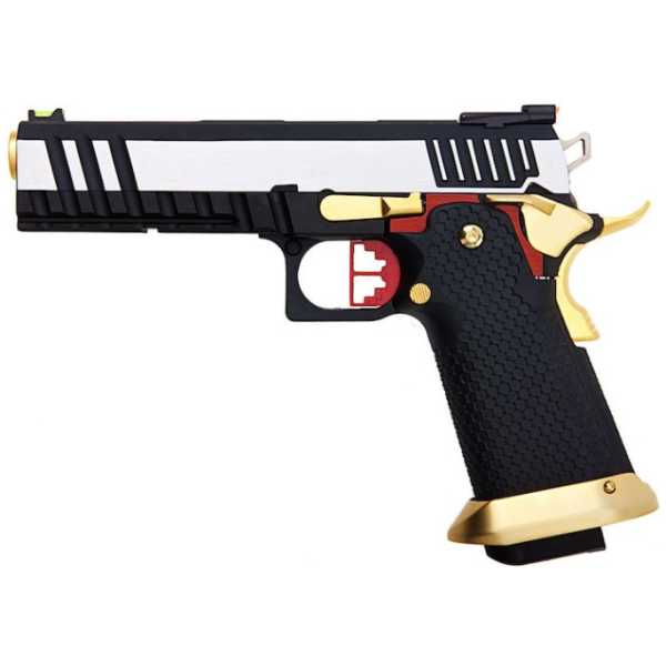 HI-CAPA HX2001 GBB - GOLD / RED / SILVER - AW CUSTOM