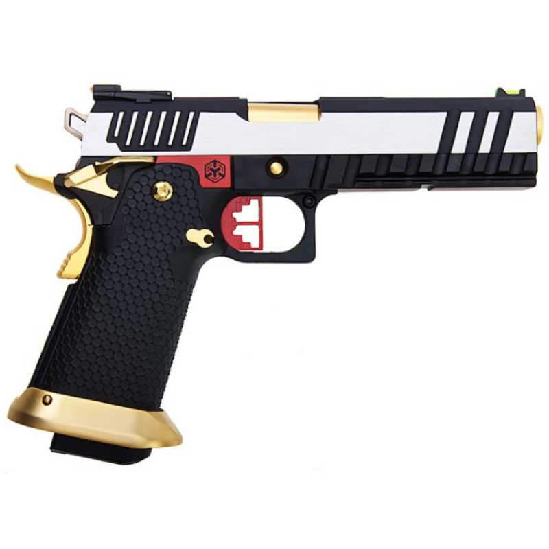 HI-CAPA HX2001 GBB - GOLD / RED / SILVER - AW CUSTOM - immagine 2